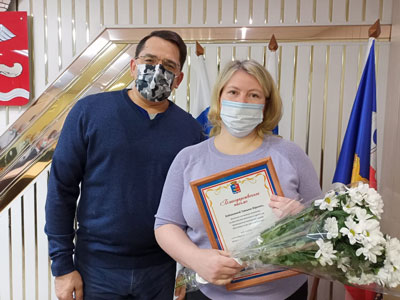  В Краснотурьинске снова поощрен труд врачей и фельдшеров в борьбе с COVID-19 