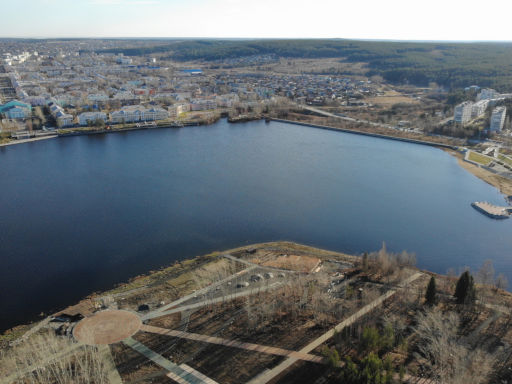  В Краснотурьинске продолжается строительство третьей зоны набережной Турьи 
