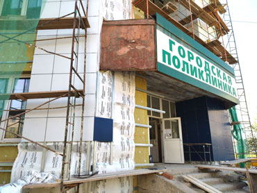  Капитальный ремонт полностью преобразит филиал поликлиники Краснотурьинска 