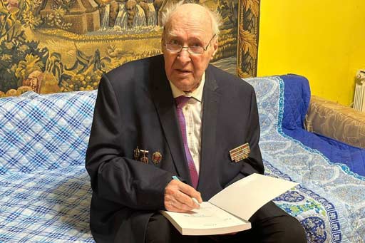  Жорж Токарев в свой 100-летий юбилей подал заявление для голосования на дому 