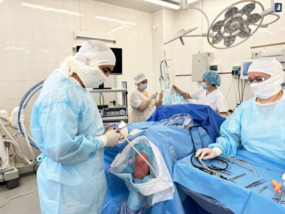  Первые вмешательства проведены в новом операционном блоке травматологического отделения 